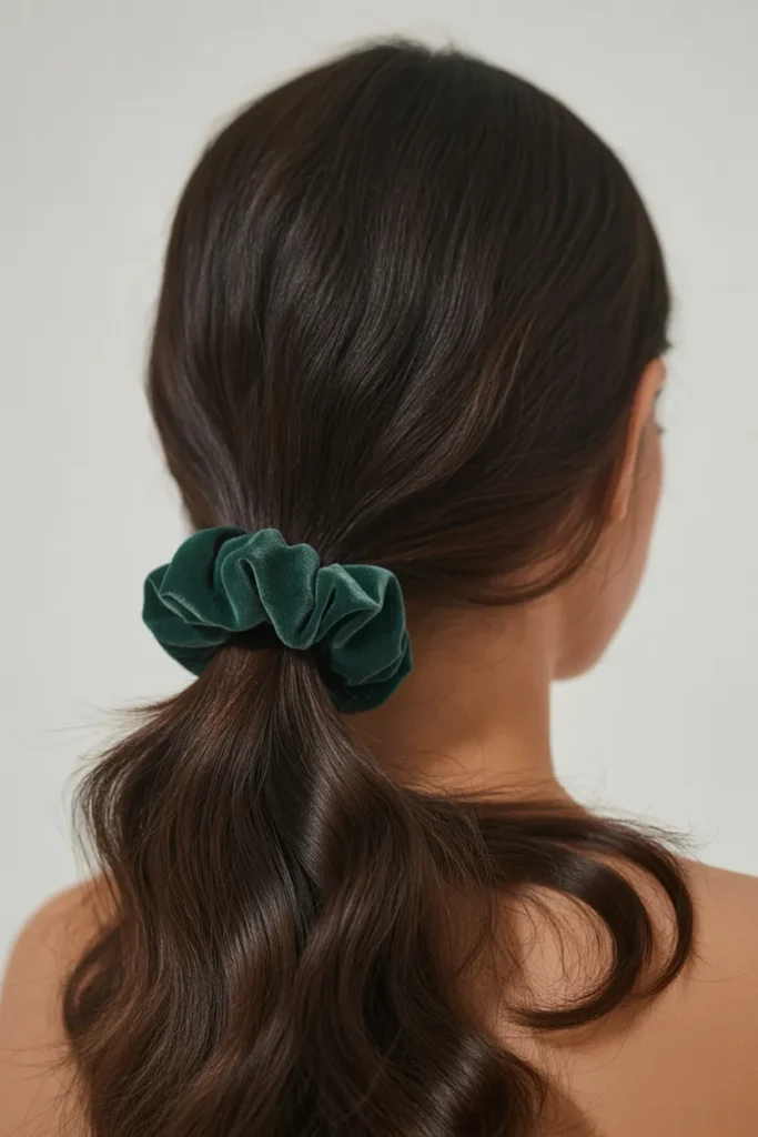 Velvet Scrunchie Pony