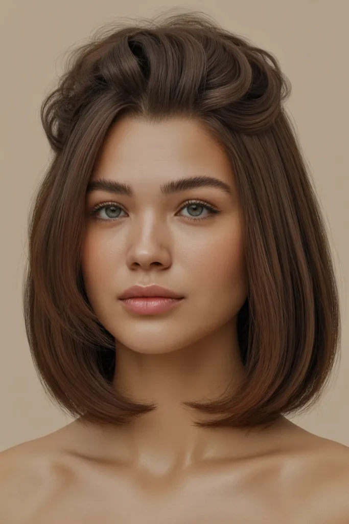 Voluminous Crown Lob