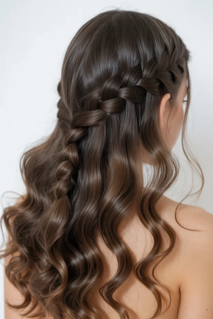 Waterfall Half Curls