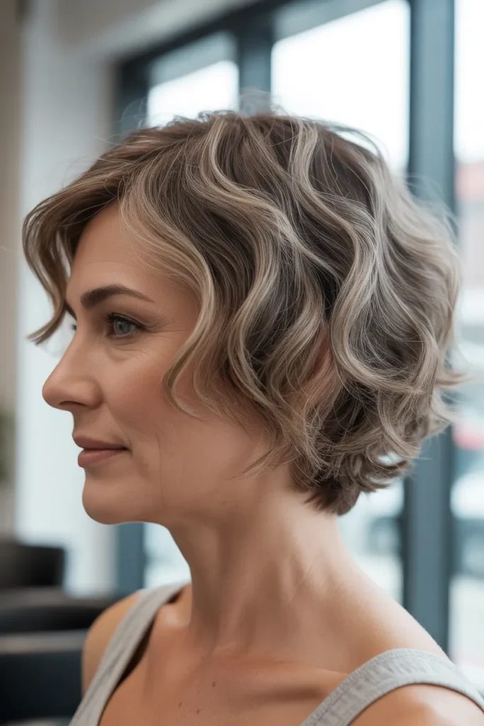 Wavy Tapered Cut