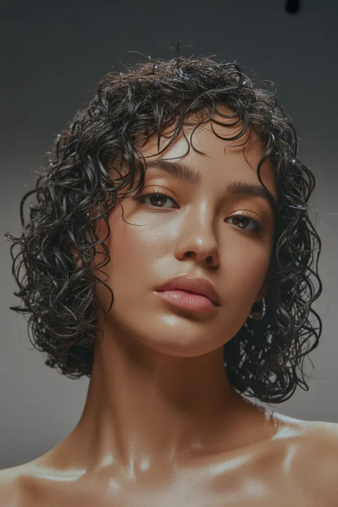 Wet Curls Bob