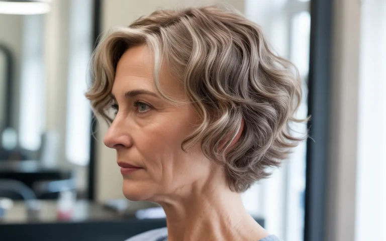 edgy short hairstyles for women over 40