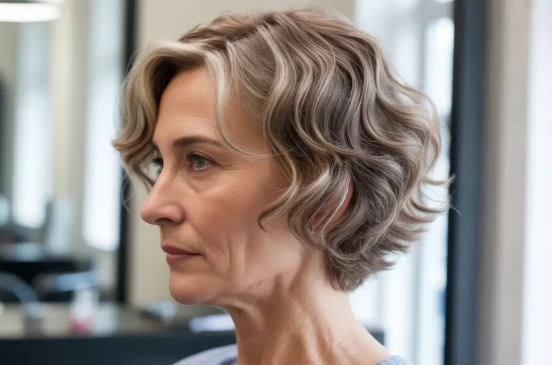 edgy short hairstyles for women over 40