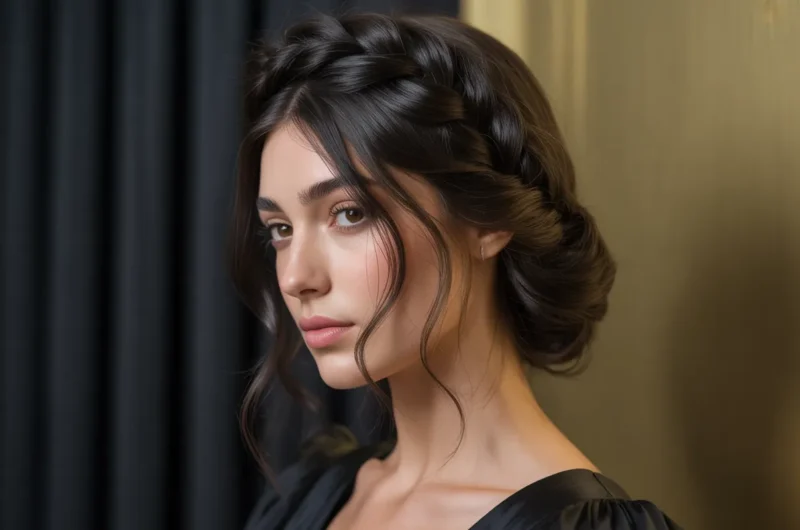 half up half down hairstyles