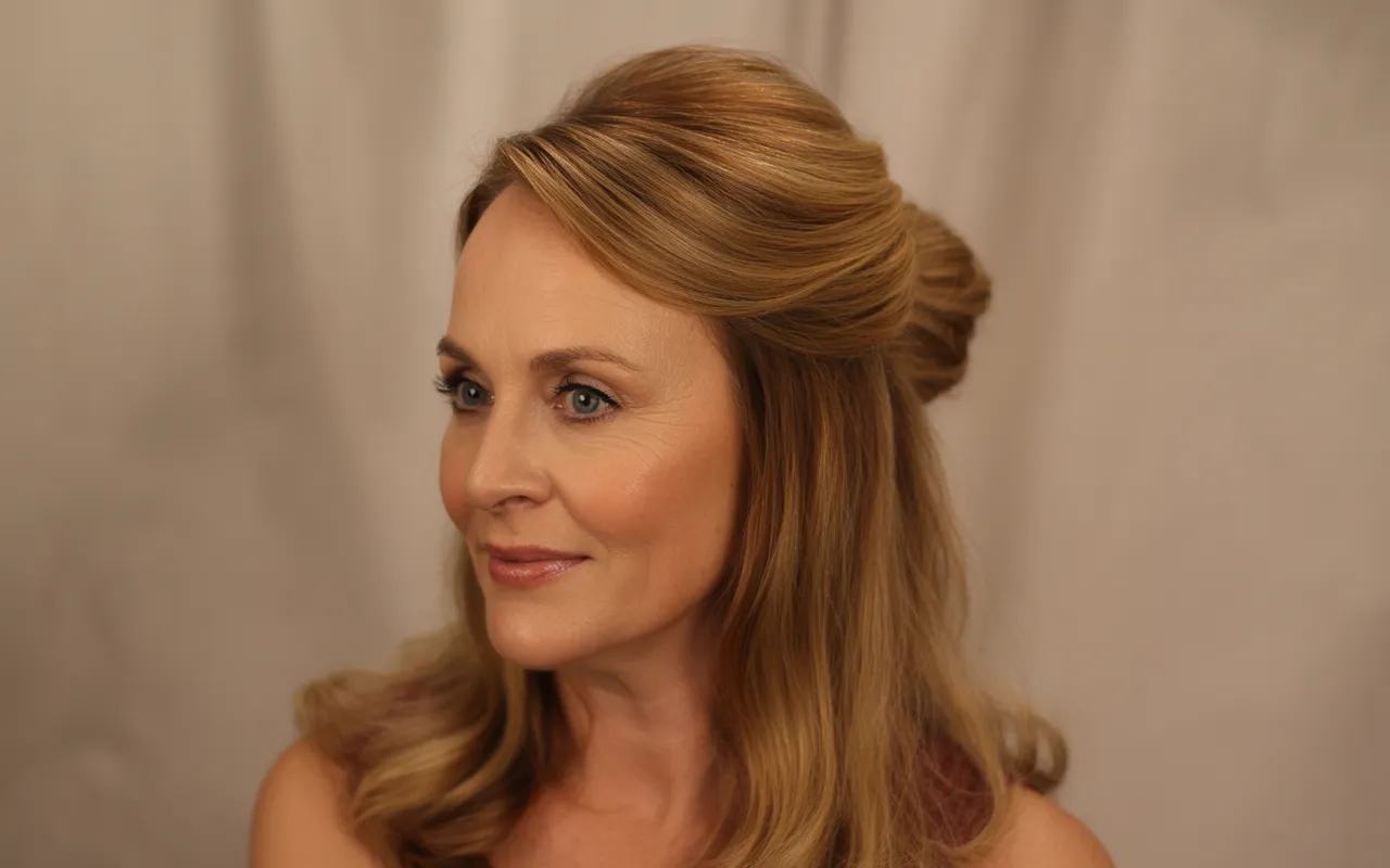 long hairstyles for women over 50