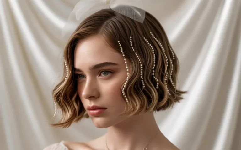short bridal hairstyles