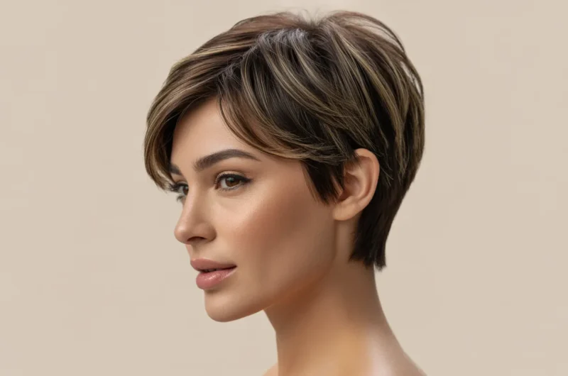 short hairstyles for thick hair