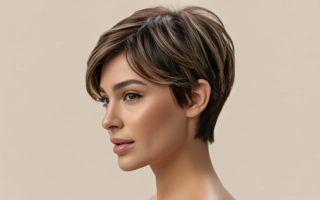 short hairstyles for thick hair