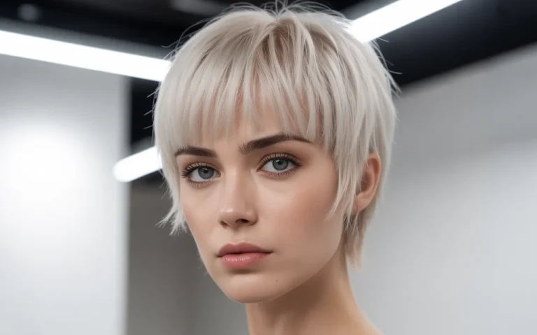 short shag with bangs ideas