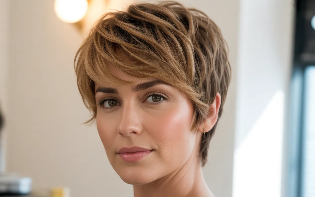 short shaggy haircuts
