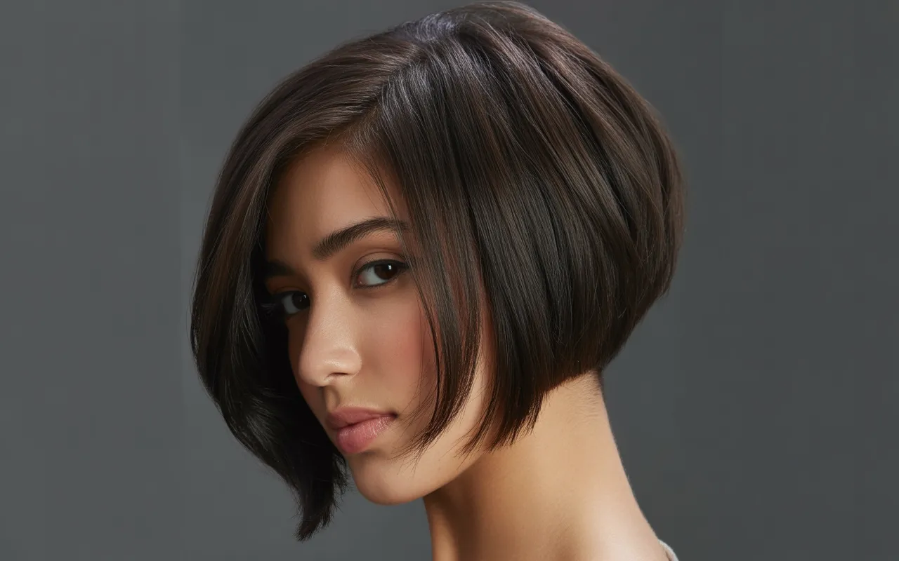 short stacked bob haircuts
