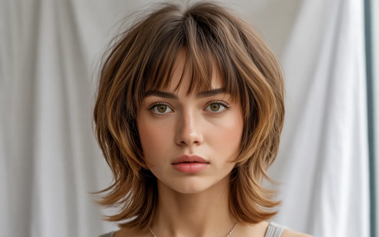 wolf cut hairstyles