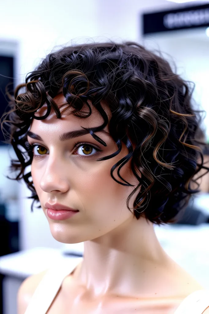 Defined Mini Ringlets Bob