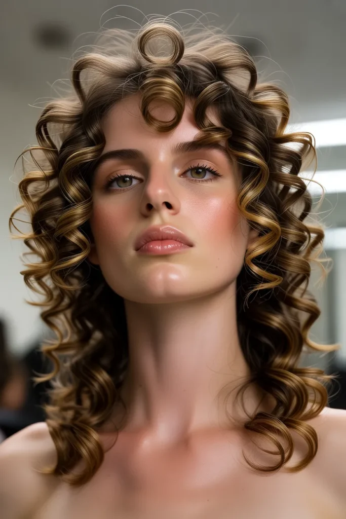 Bouncy Pineapple Curls