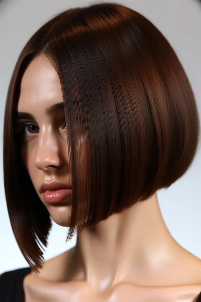 Angled Jawline Bob