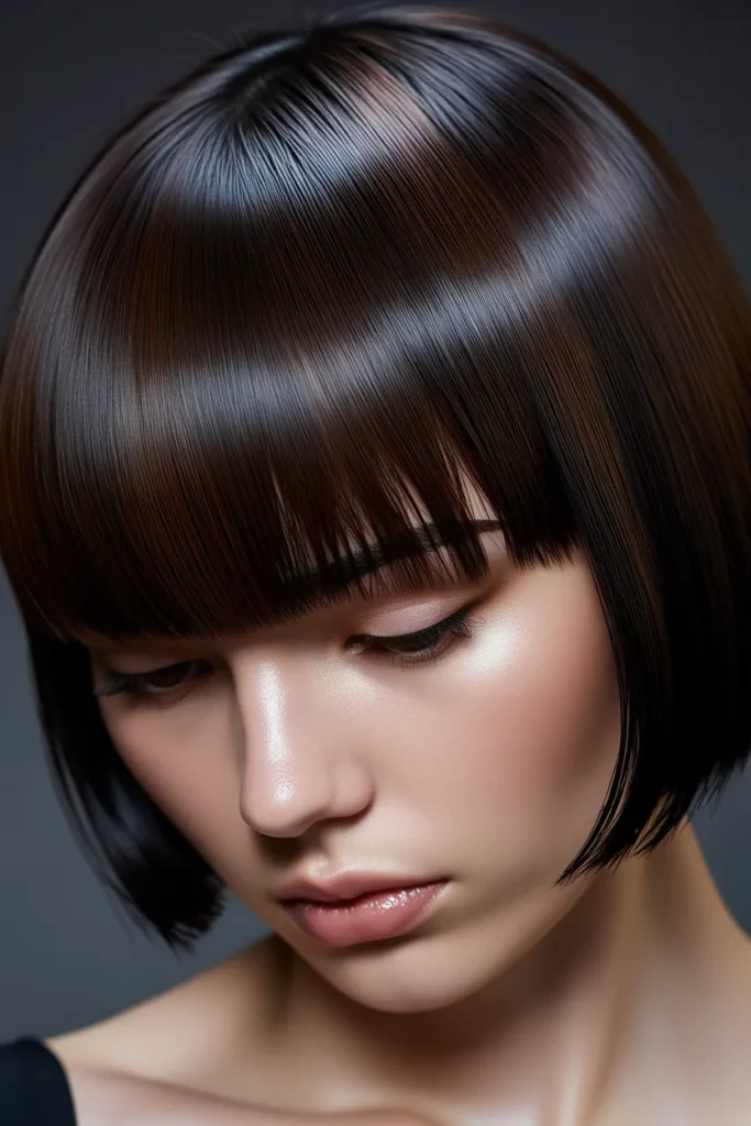 Blunt Micro Fringe Bob