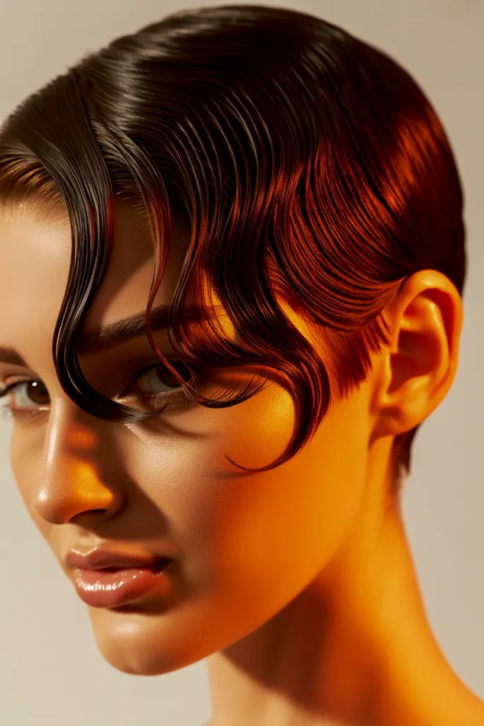 Bold Pixie Waves