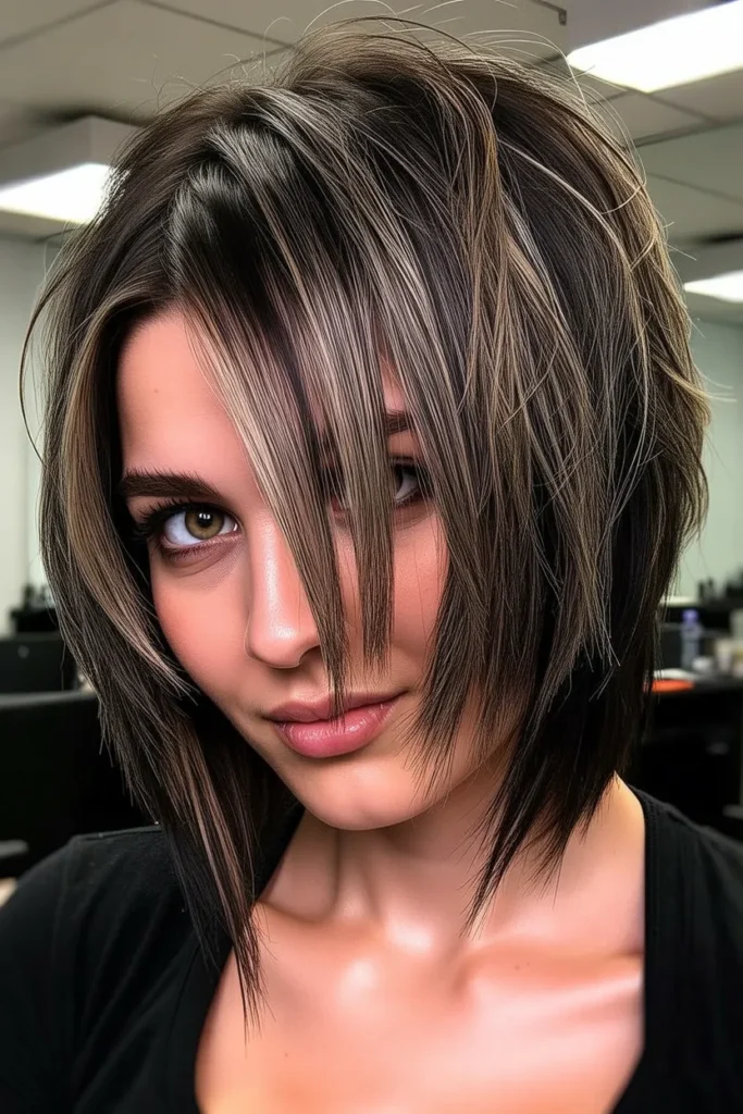 Choppy Razor Cut