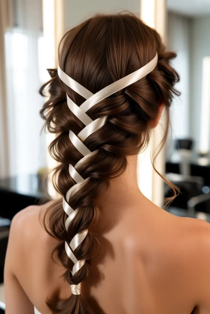 Crisscross Ribbon Braid