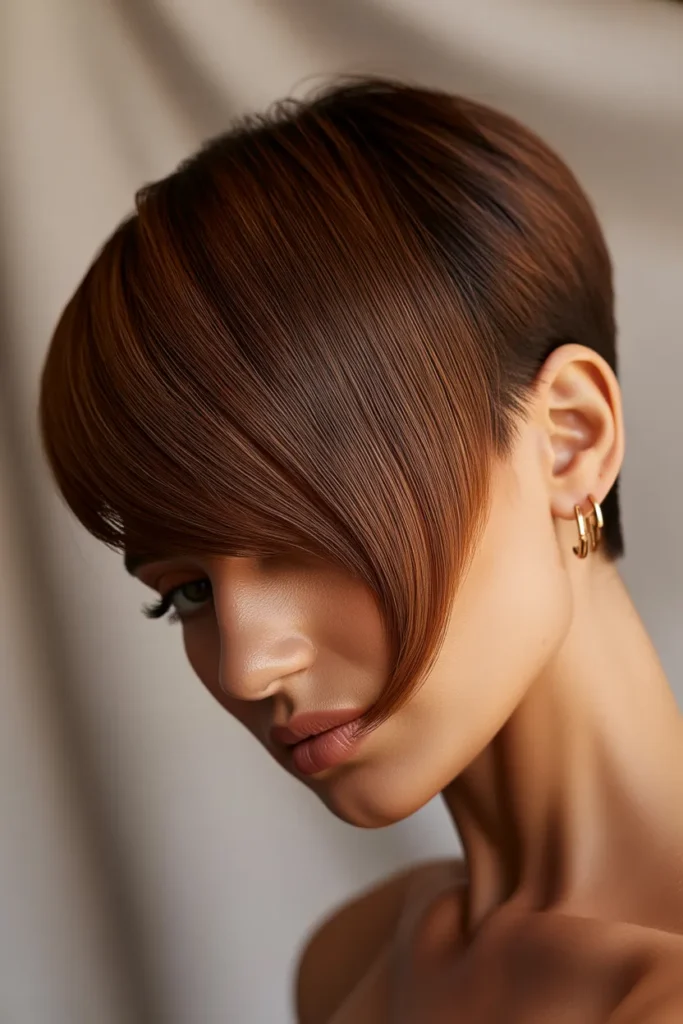 Curved Pixie Fringe