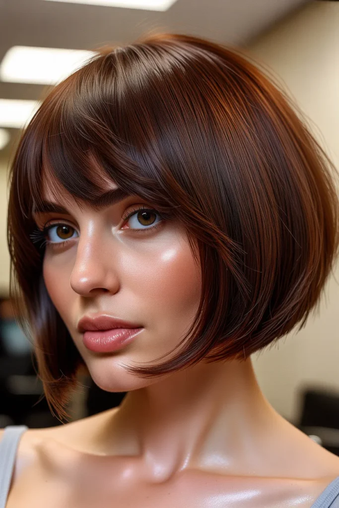 Curved Side Sweep Bob