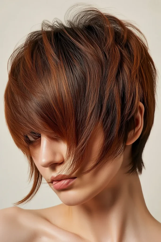 Feathered Pixie Shag
