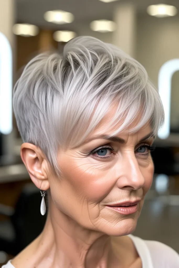 Frosted Taper Pixie