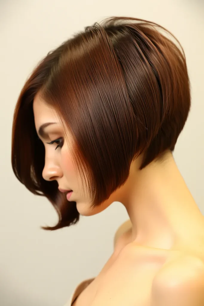 Inverted Stacked Bob