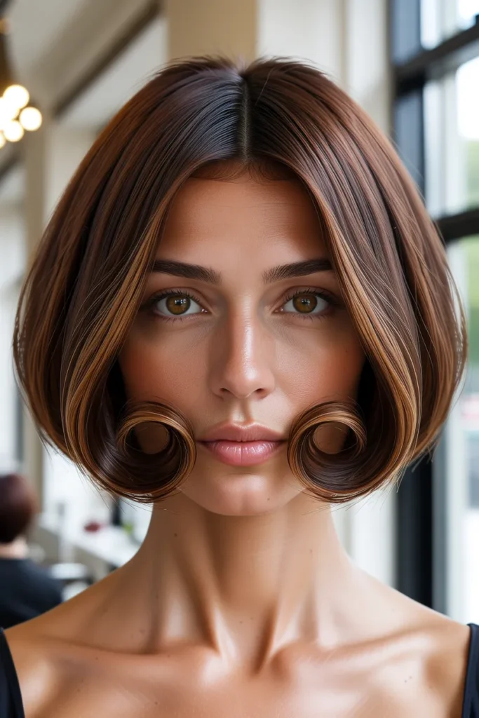 Inward Curl Bob