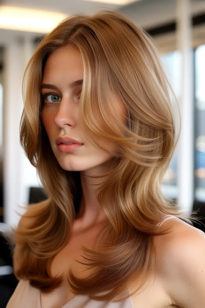 Layered Feather Waves