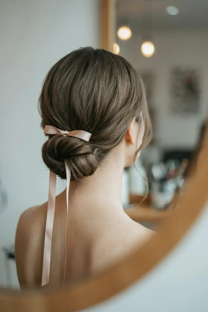 Low Ribbon Bun