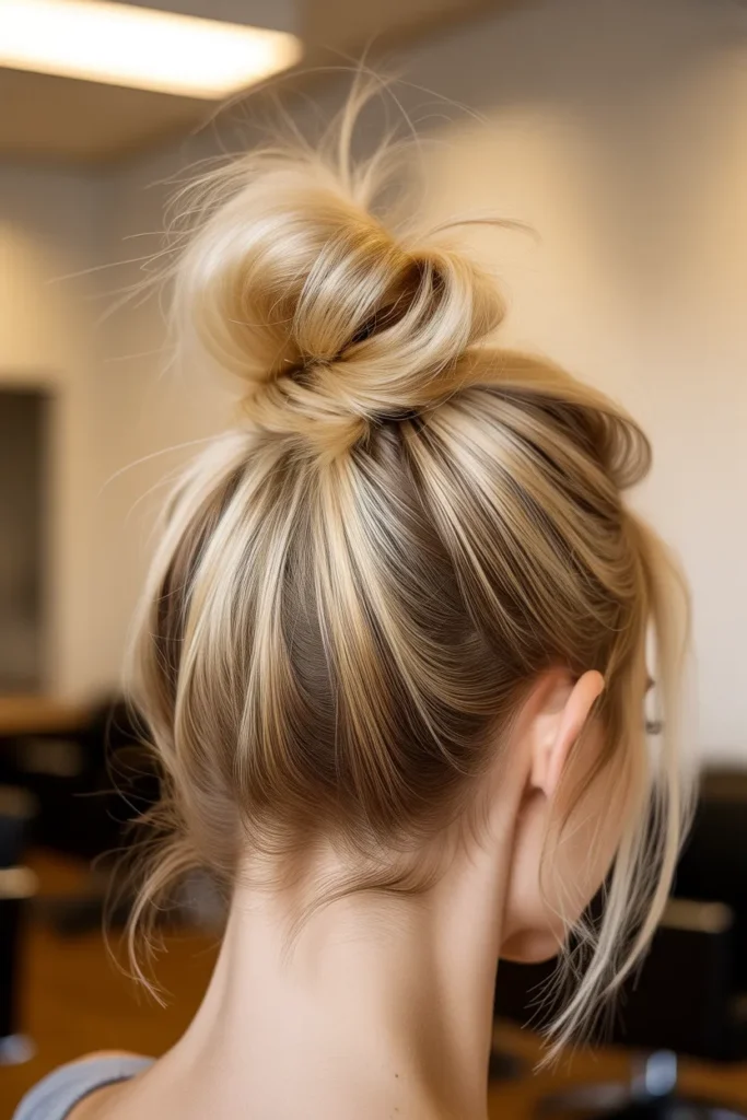 Messy Mini Bun