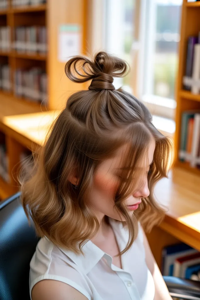Messy Top Knot