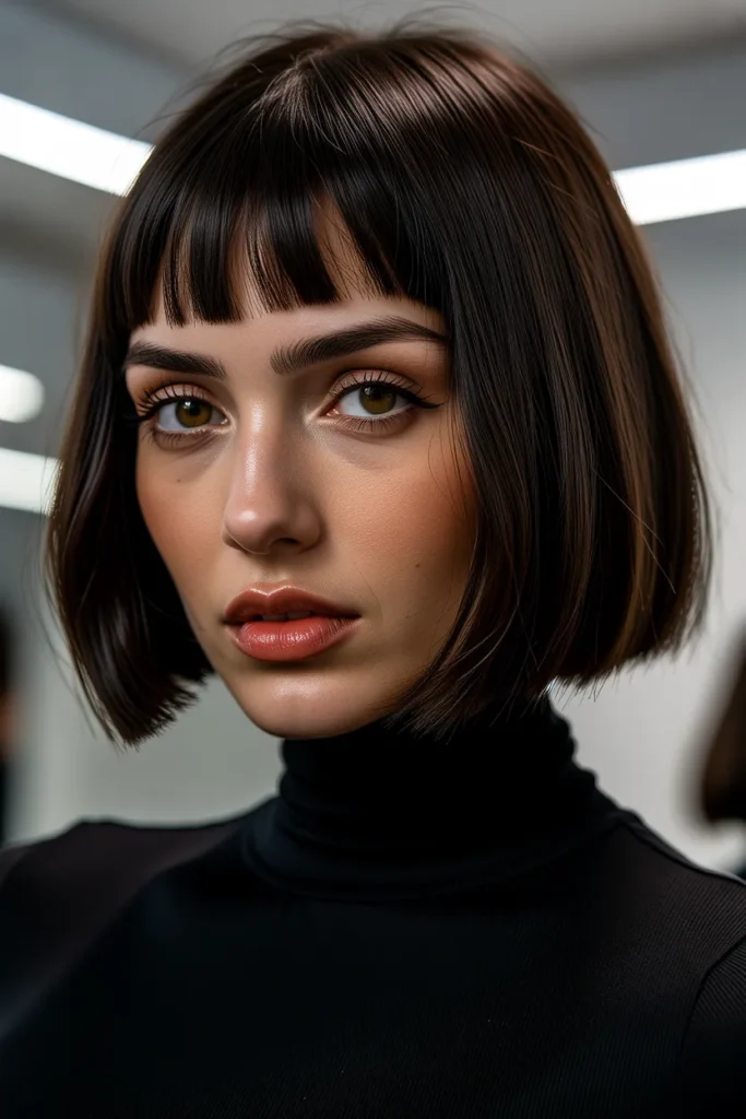 Micro Fringe Bob