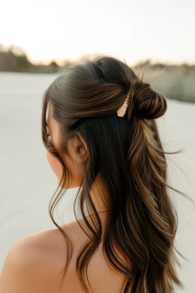 Mini Knot Half-Up