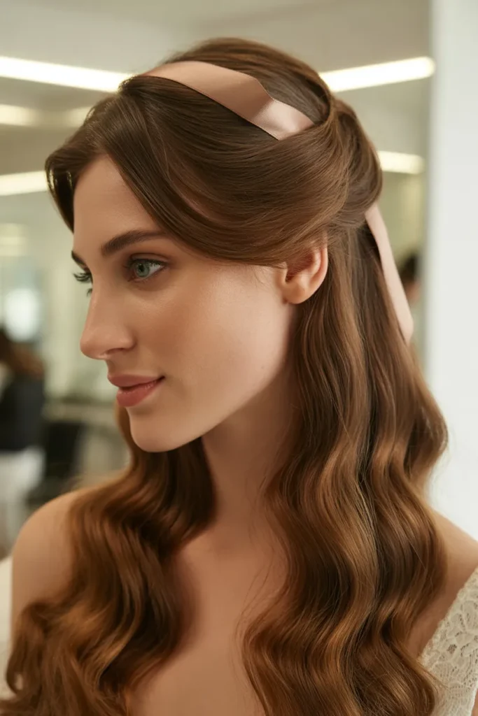 Mocha Ribbon Waves