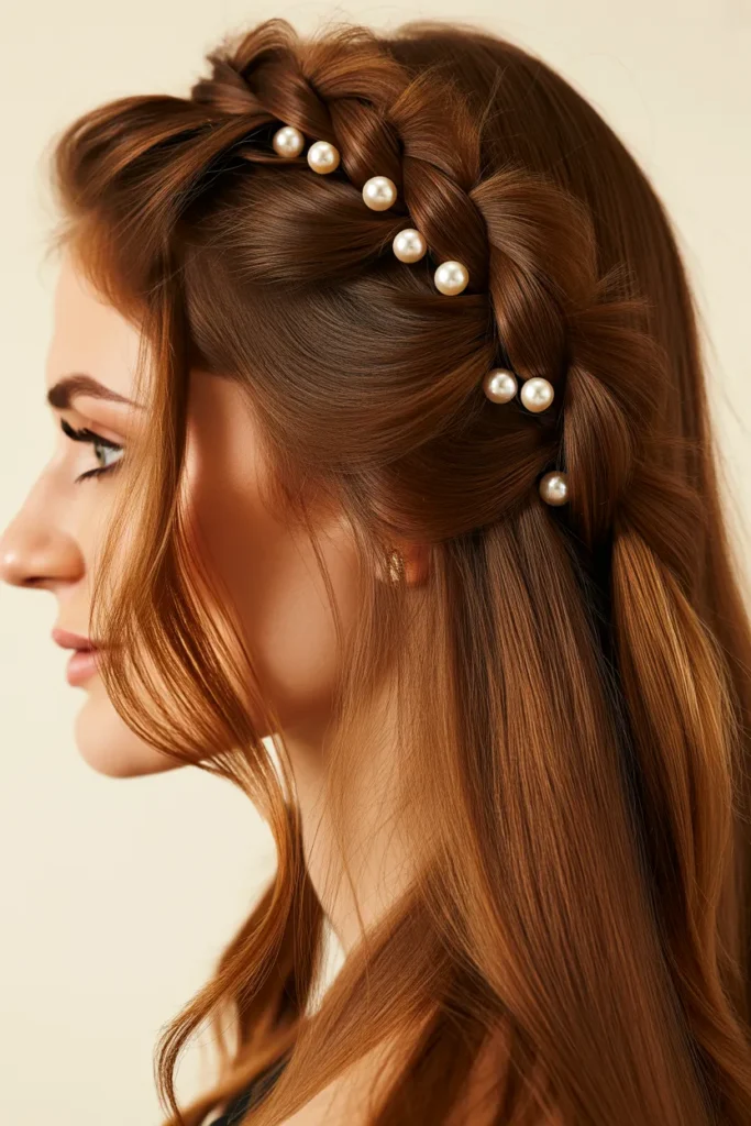 Pearl Accent Braid