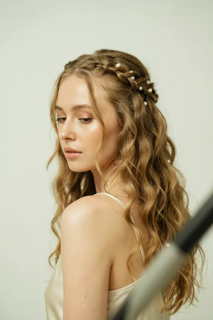 Pearl Twisted Half-Up