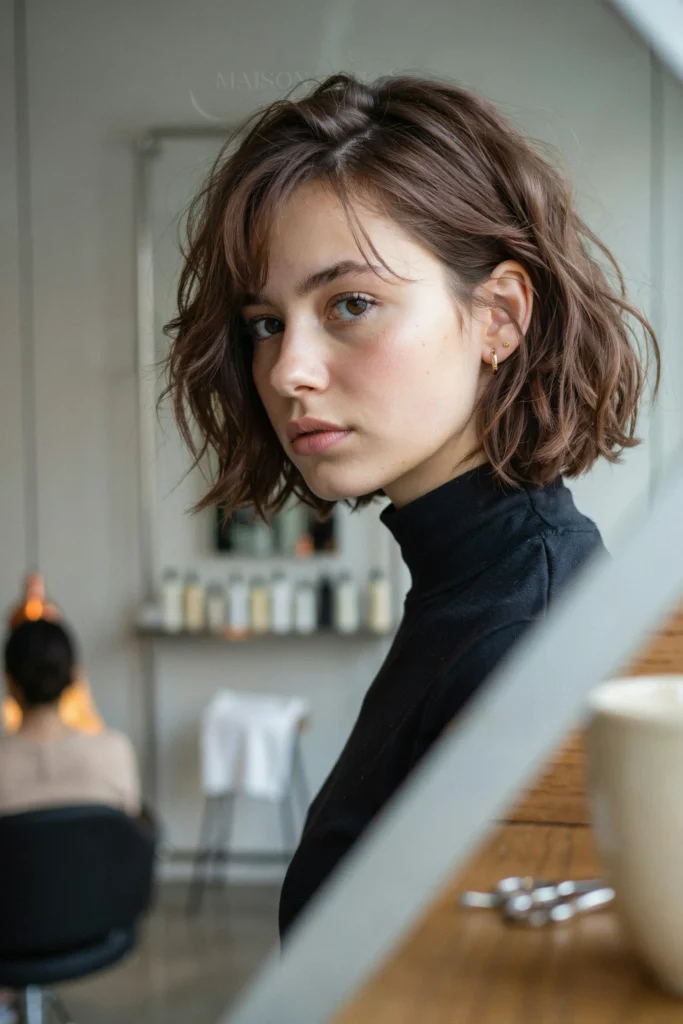 Rose Brown Shag Layers