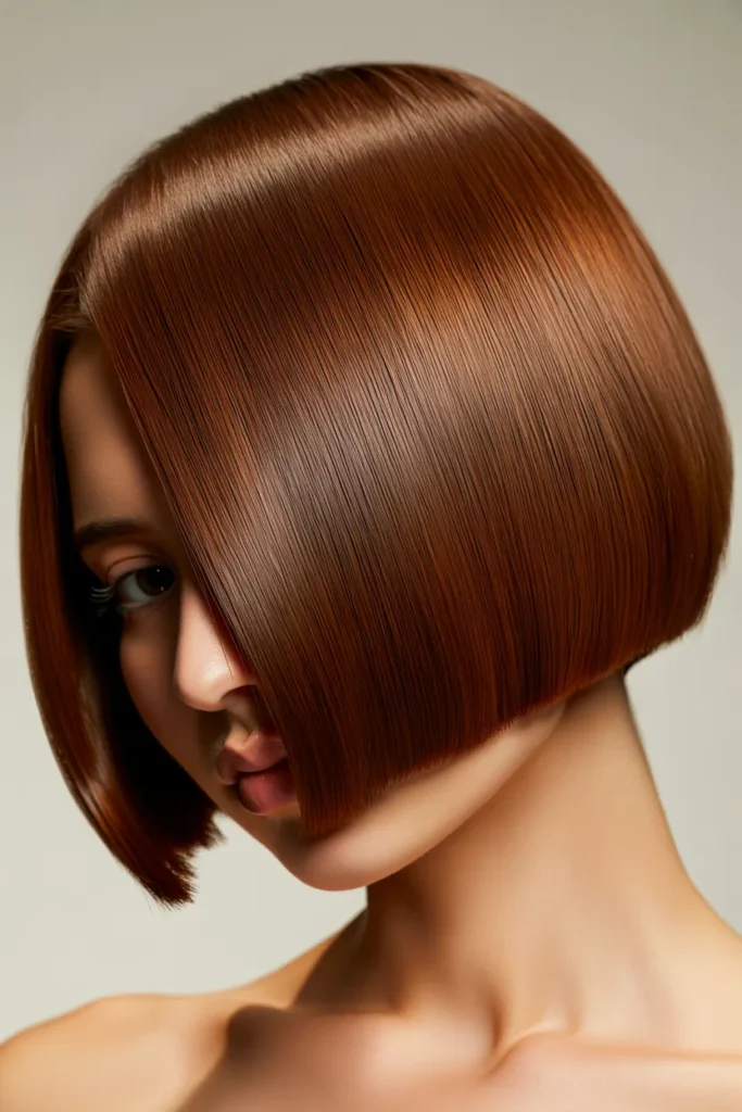 Rounded Blunt Bob