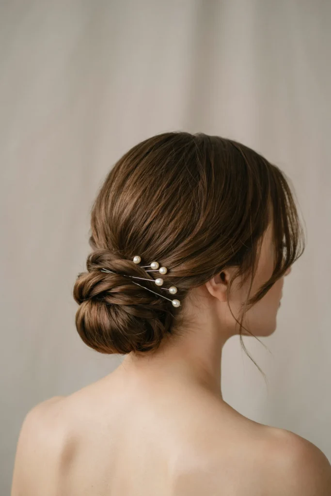 Sculpted Pearl Chignon