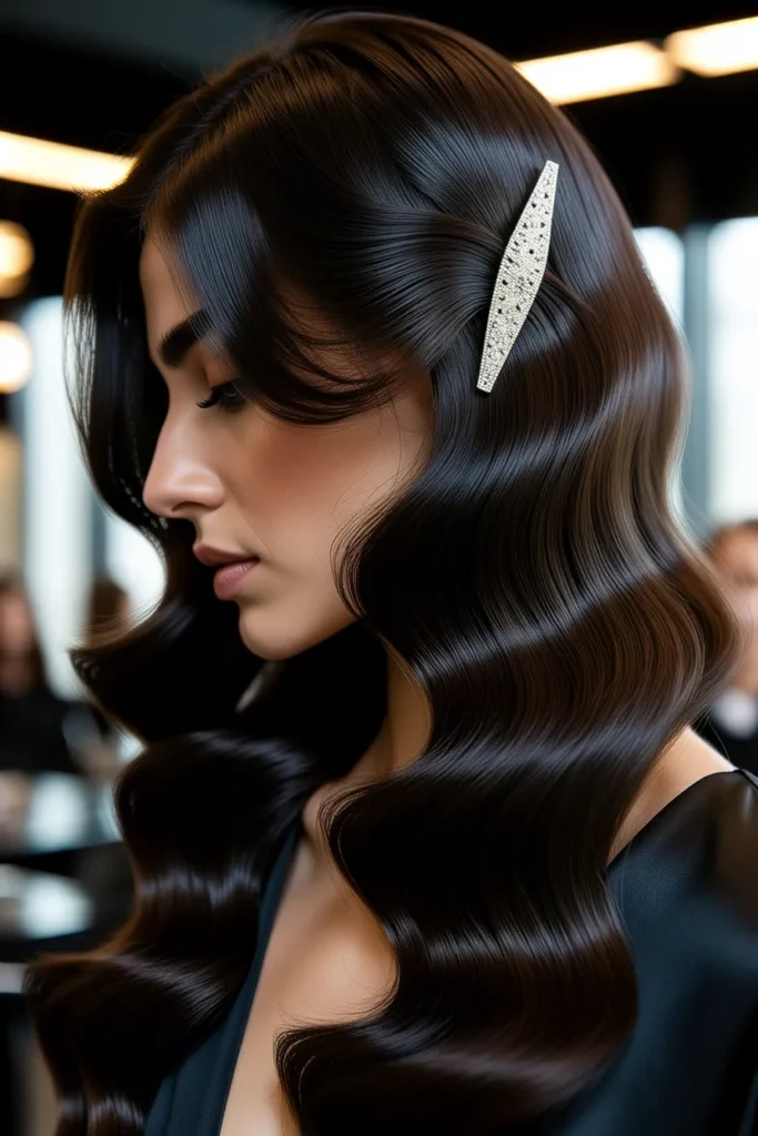 Sculpted Side Sweep