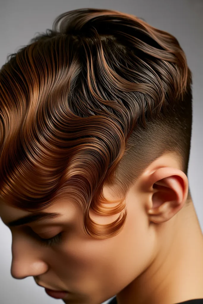 Sculpted Wave Crop