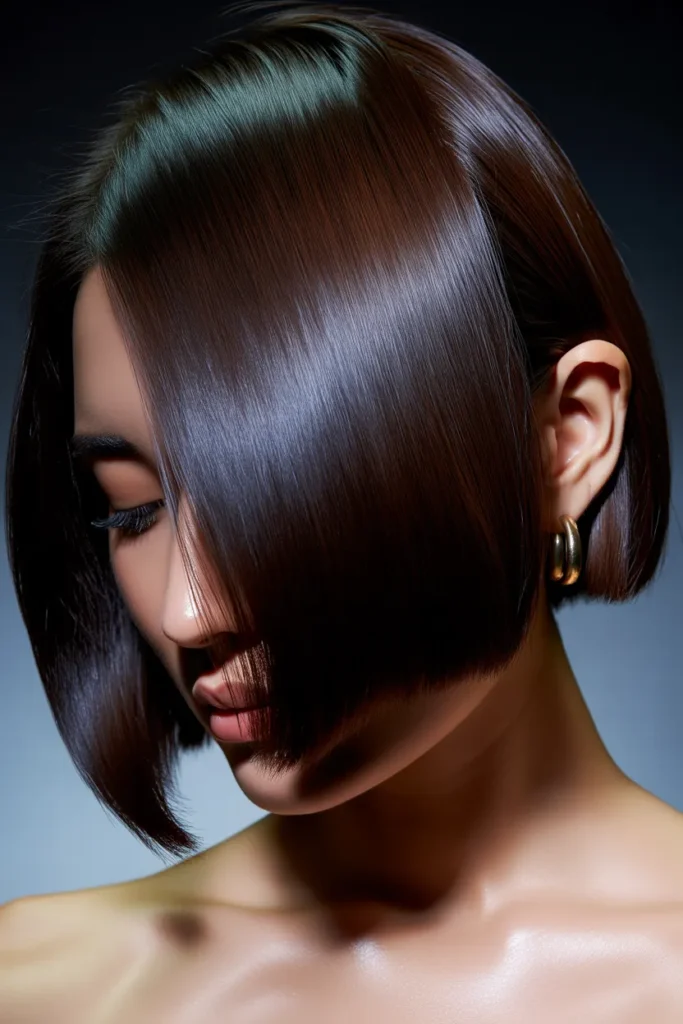 Side Part Bob Sweep