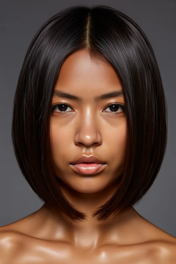 Sleek Middle Bob