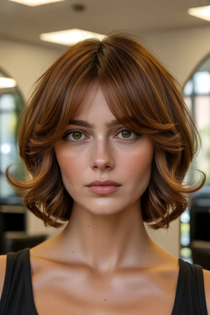 Soft Curled Bob