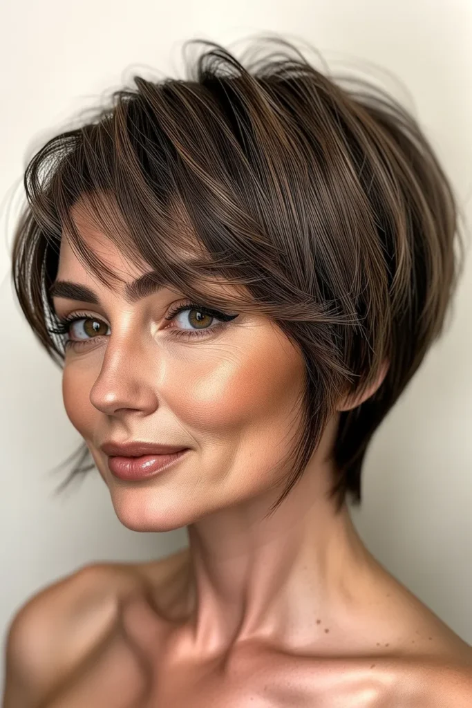 Soft Layered French Pixie Bob