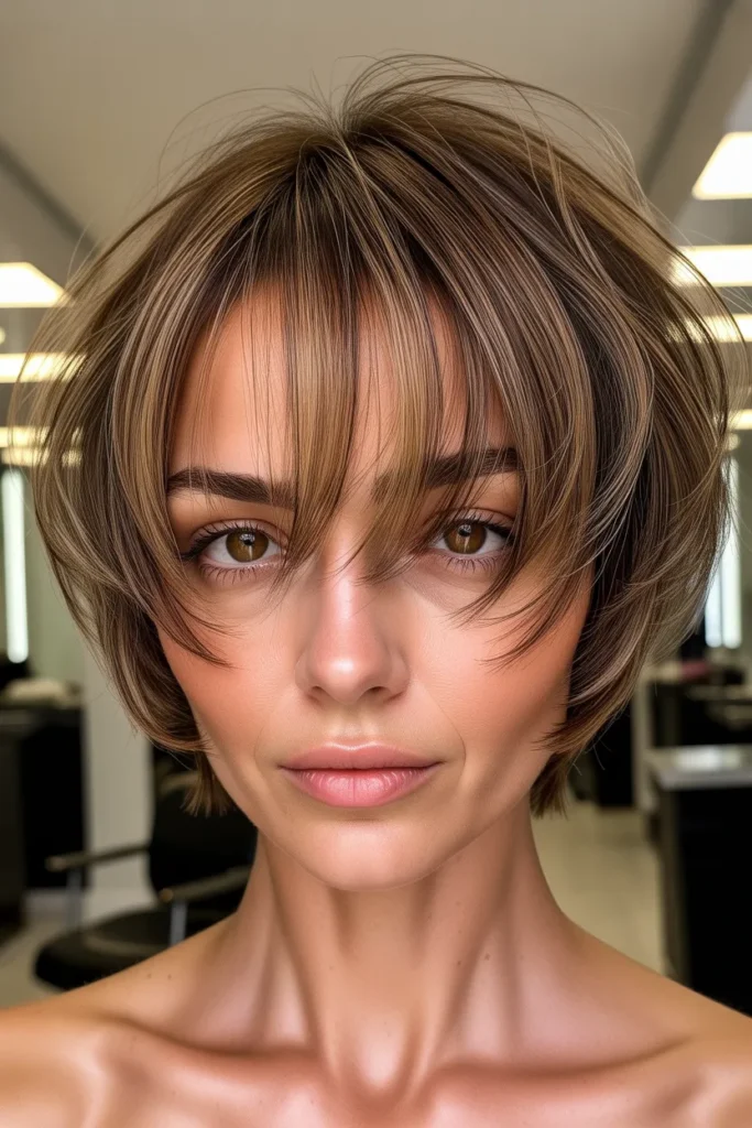 Soft Messy Fringe