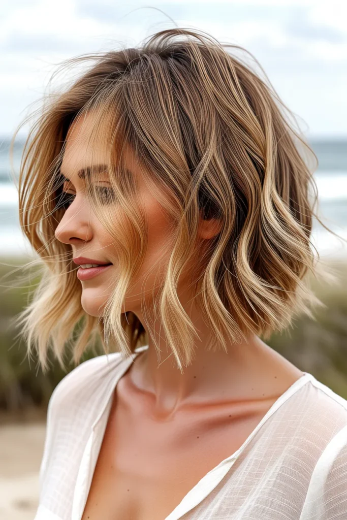 Textured Beach Bob