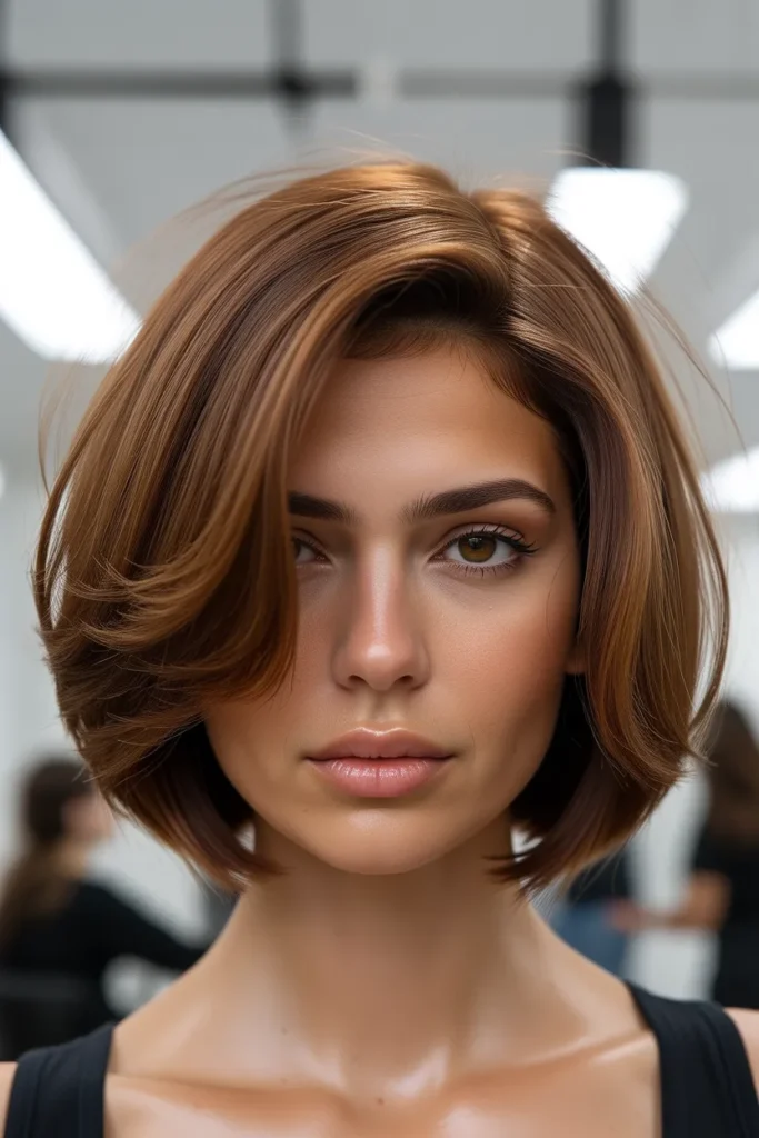 Textured Bob Flip